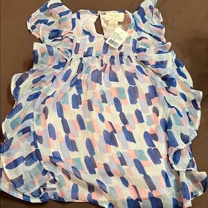 Kate Spade Blue and Pink Kids Dress